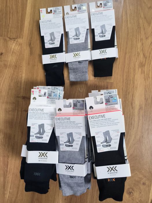 Skarpety funkcyjne X-Socks Executive 39/40 męskie premium