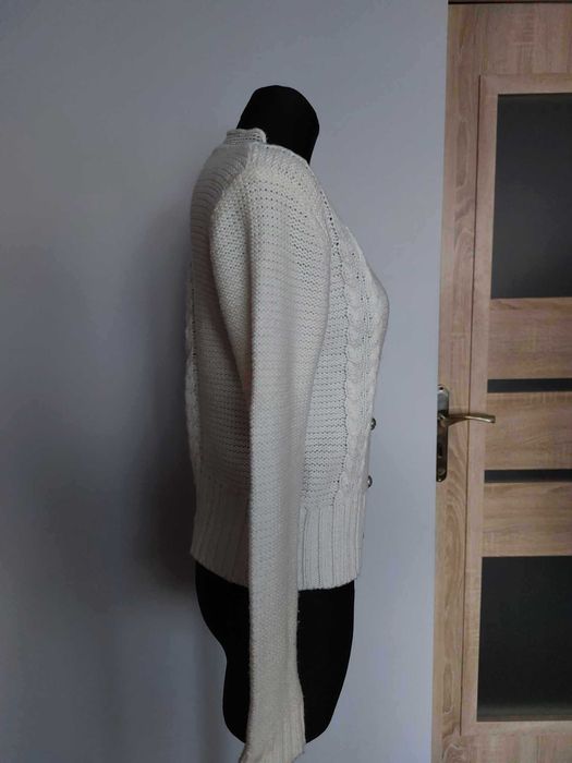 Sweter kardigan M guziki