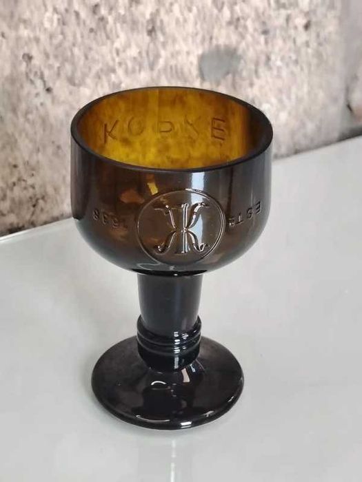 Cálice de Coleção Kopke – Vidro Âmbar Escuro