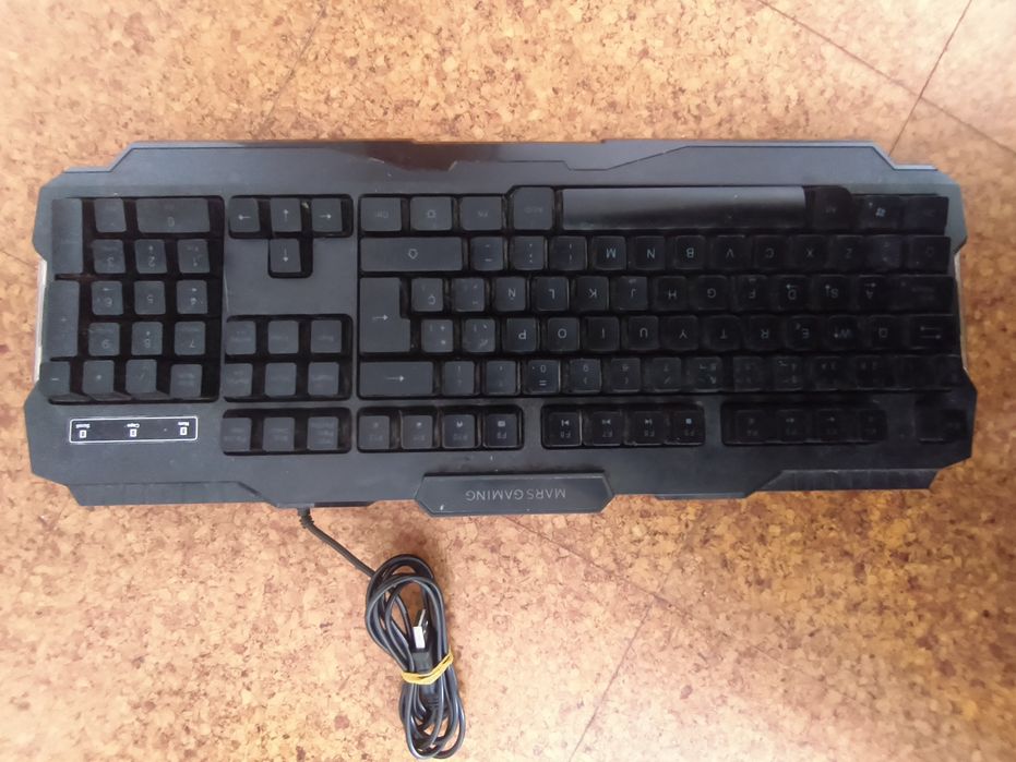 Teclado Gaming Mars Gaming – Retroiluminado e Ergonómico