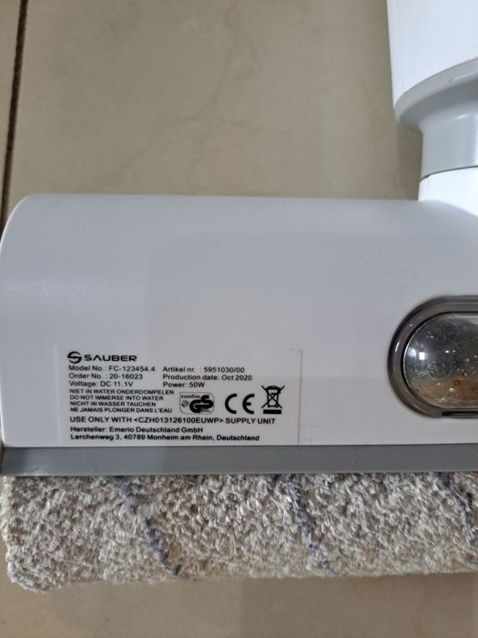 Mop akumulatorowy Sauber