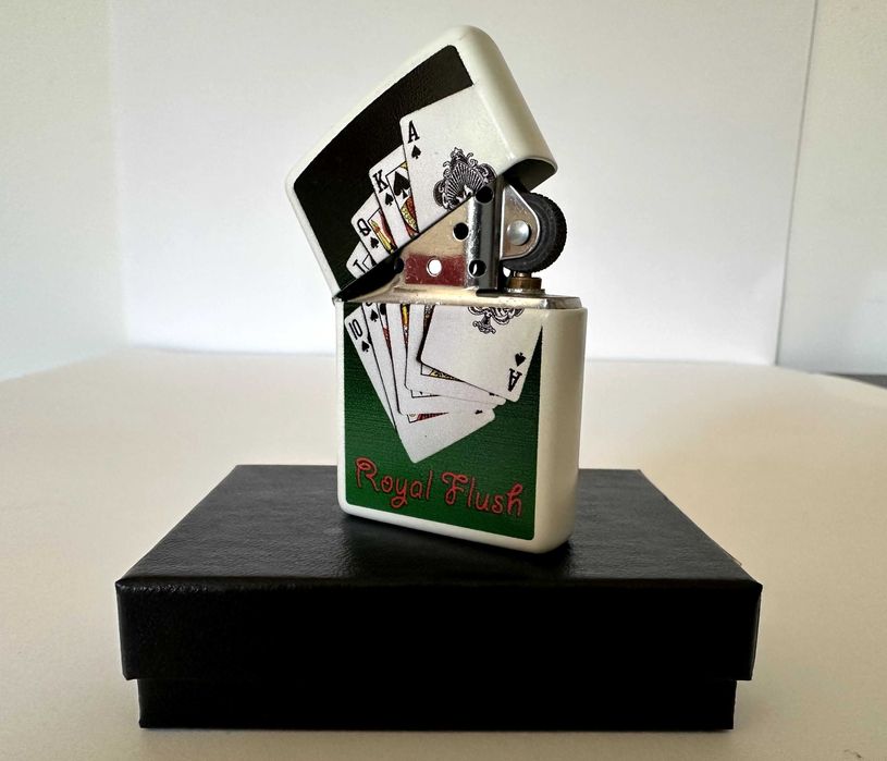 Isqueiro Zippo Royal Flush