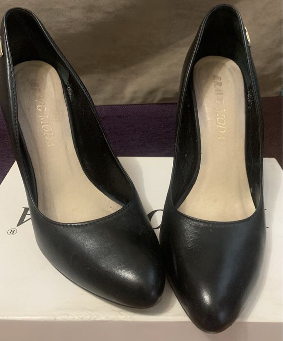 Туфлі шкіряні 39р