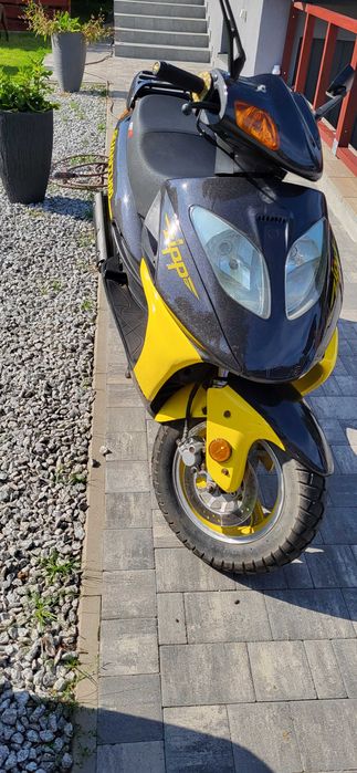 Skuter zipp quantum 1 właściciel niski przebieg