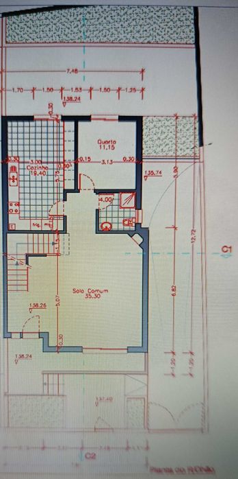 Moradia M4 início de construção