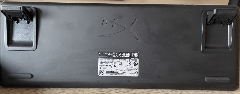 Teclado Gaming HyperX Alloy Origins 60