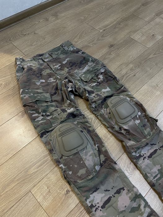 Штани бойові USA Army Combat FR Multicam S/R негорючі з наколінниками