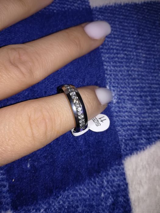 Stainless Steel Ring, Size 11