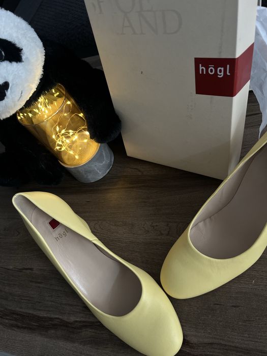 Buty na obcasie Hogl