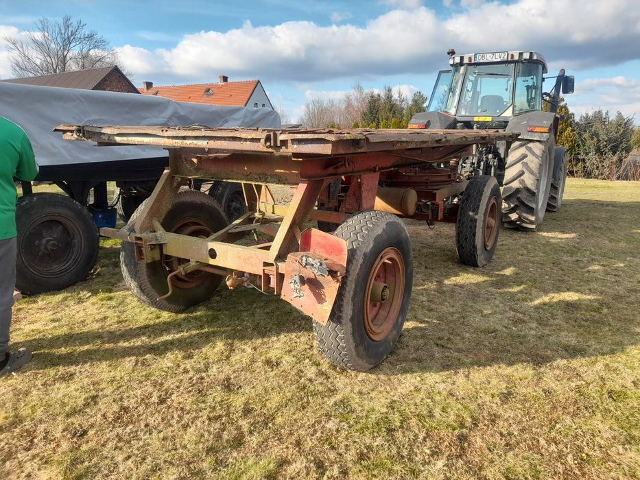 Przyczepa rolnicza THk5 D45 kiper