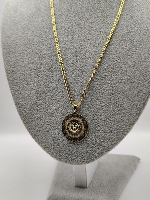 Złota Zawieszka Wzór Grecki Pr.585 Nowa Zapraszamy