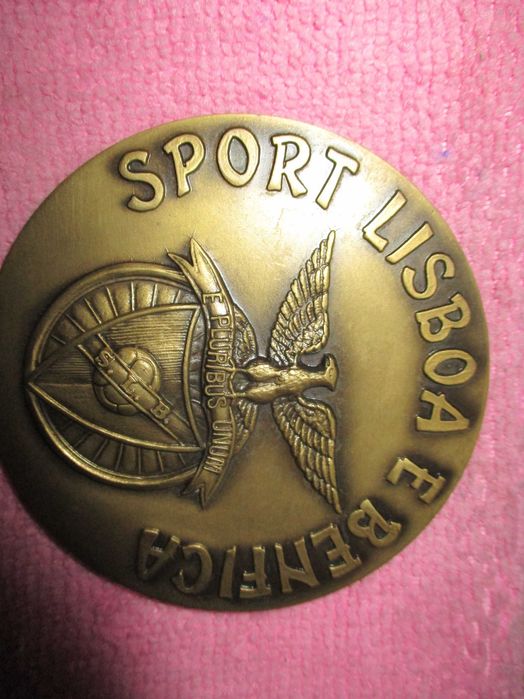 Medalha Sport Lisboa E Benfica Taça dos Campeões Europeus  25 Maio 1988