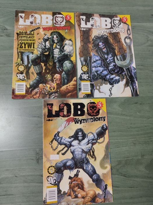 Komiks DC Lobo Wyzwolony 1-3 NR 2/05, 3/05, 4/05