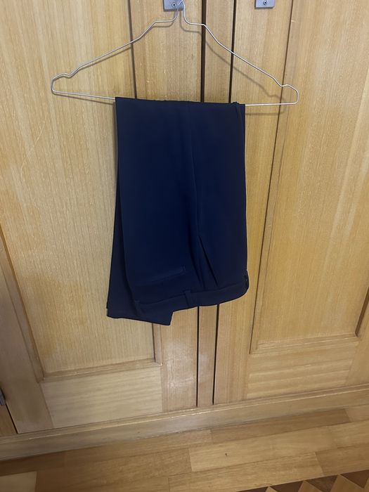 Calça BOSS (Hugo Boss) Slim Fit Azul-Escura - Como Nova (Usada 1 vez)
