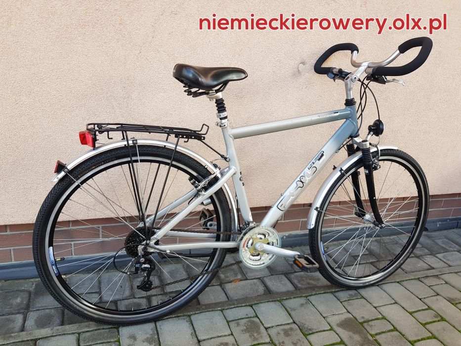 Rower męski trekkingowy PHIL koła 28 SHIMANO DEORE aluminium rabat