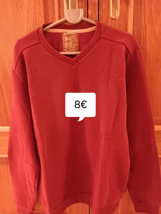 Camisolas homem usado