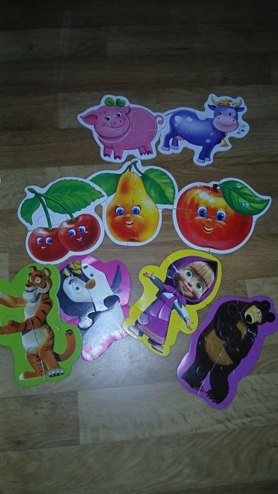 М'які пазли для дітей