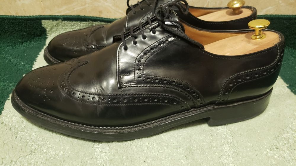 Туфли броги Loake (England). Goodyear Welted. Разм. 46.