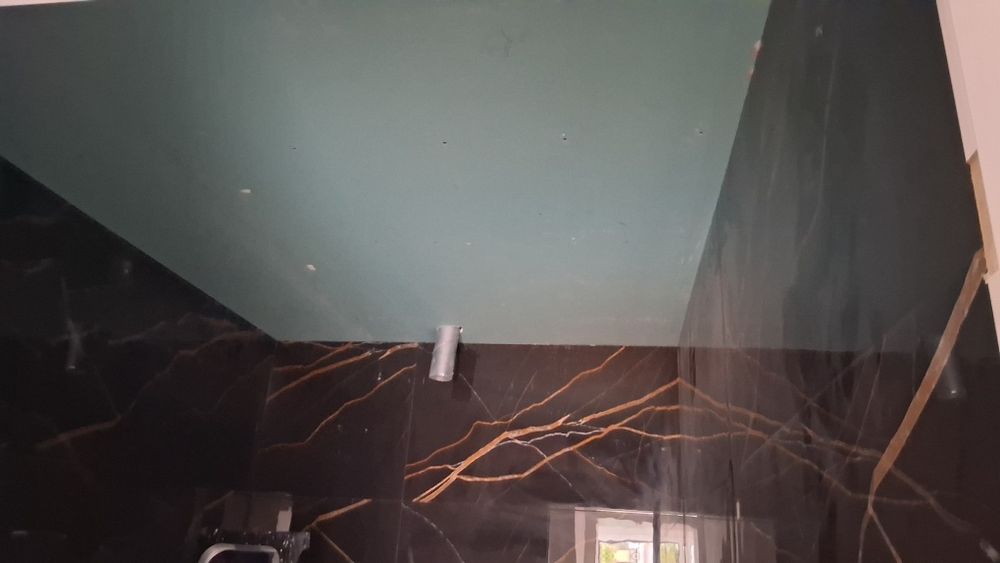 Trabalho pladur tecto falso divisórias pintura flutuante