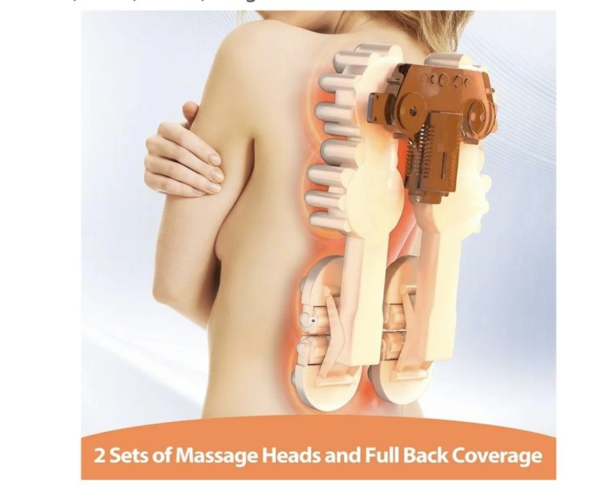 Масажне крісло Шиацу для всього тіла з підігрівом, вібрацією та масаже