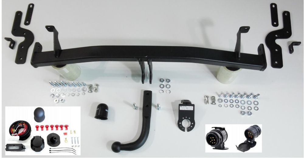 Steinhof Hak Holowniczy + Moduł 13pin Opel Crossland X od2017 +ADAPTER