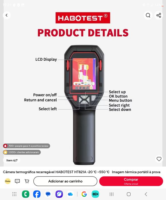 Thermal Imaging Camera457156868021299201