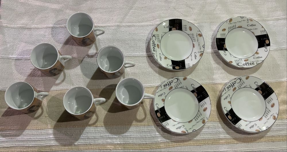 Conjunto cafe antigo
