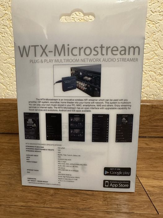 WTX  Micro streamer Advance Acoustic -odtwarzacz sieciowy