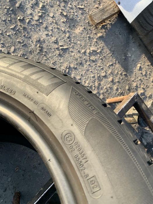 Шини 215/55 R16 Michelin  пара літо  2023 рік 7/6,5 мм