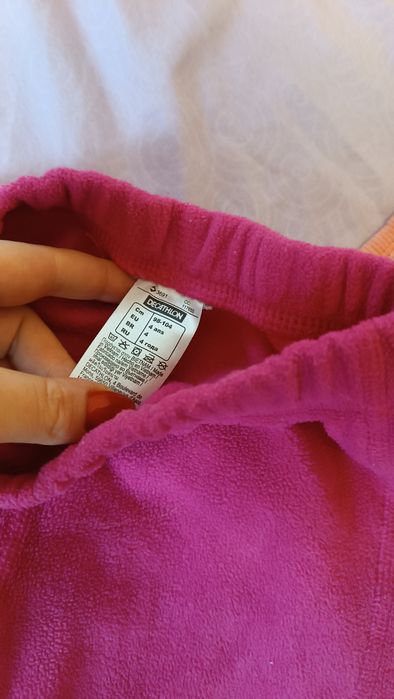 Теплі зимові штанці на дівчинку 92-98-104