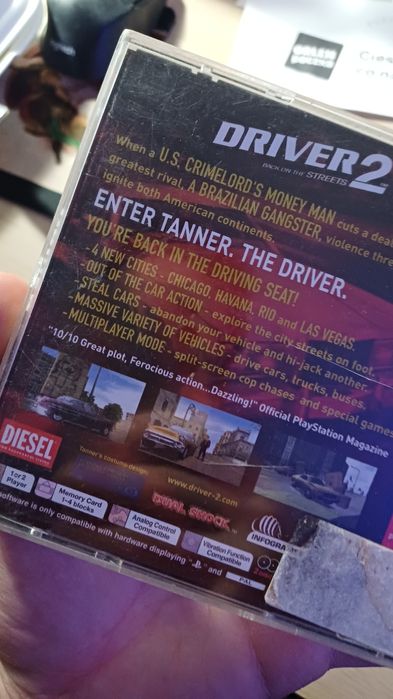 Driver 2 ps1 gra