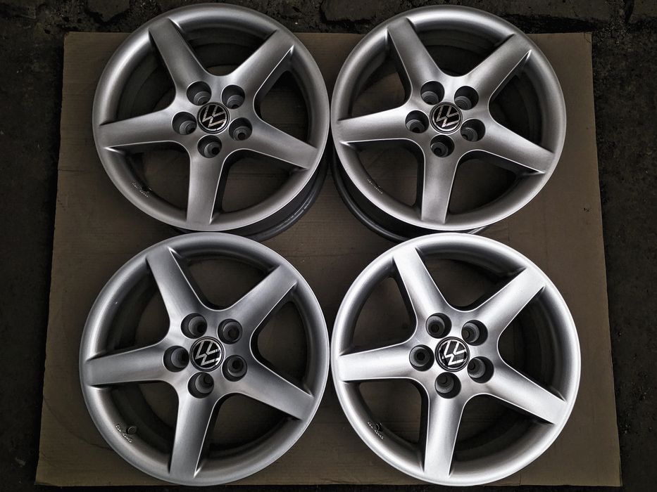 Нові диски R16 5x100 Original | Germany | Volkswagen/Skoda/Audi/Seat/Dodge/Chrysler... | Преміум комплект / 4шт | Без експлуатації, не реставрація