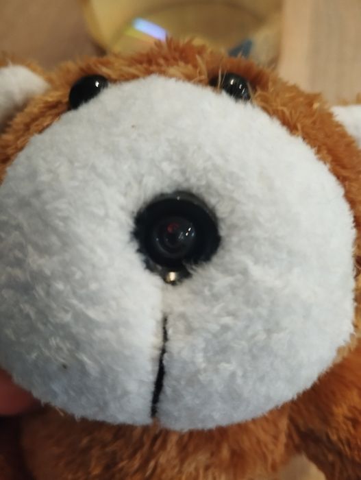 Kamera internetowa do komputera na USB maskotka, miś
