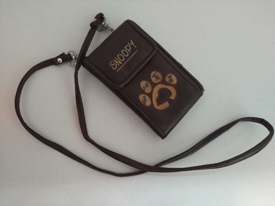 Bolsa castanha  do Snoopy64286166787714124