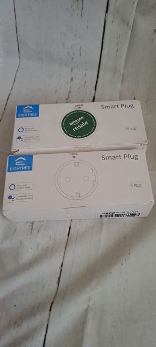 Набір з 4 Wi-Fi розеток з вимірюванням енергоспоживання Eightree Smart Plug ET20-4 (MY-4061).