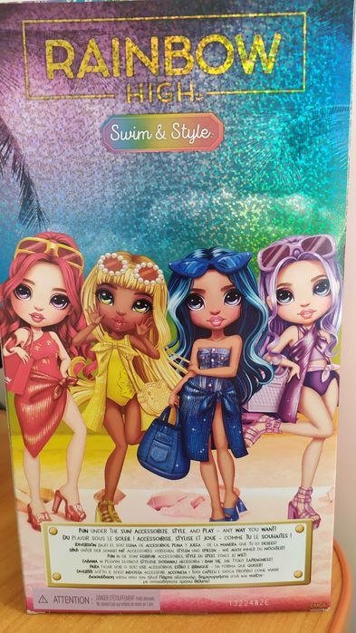 Лялька RainbowHigh серії Swim & Style - Віолетта