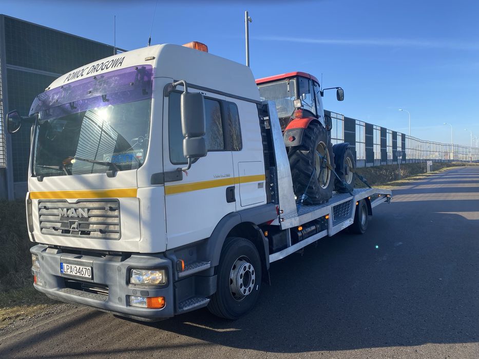 Usługi transportowe,autolaweta do 9 t, maszyny rolnicze, bus