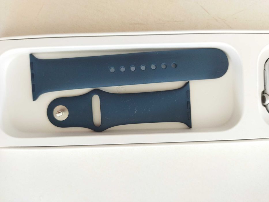 Apple watch séries 9 41mm caixa de alumínio storm BLUE