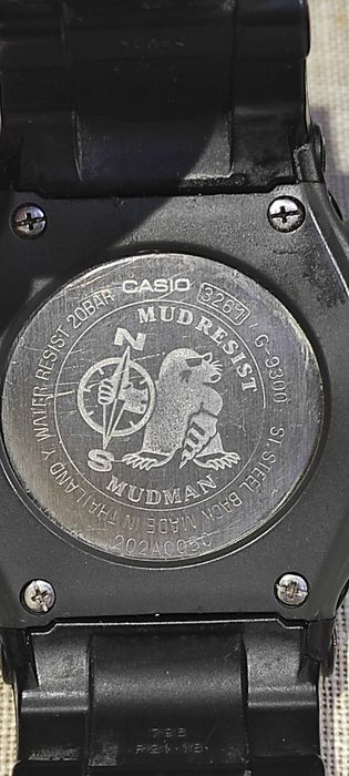 Zegarek męski Casio G- Shock Mudman G-9300