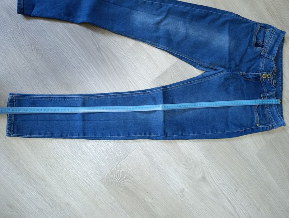 Джинсові штани жіночі, L розмір, низька посадка