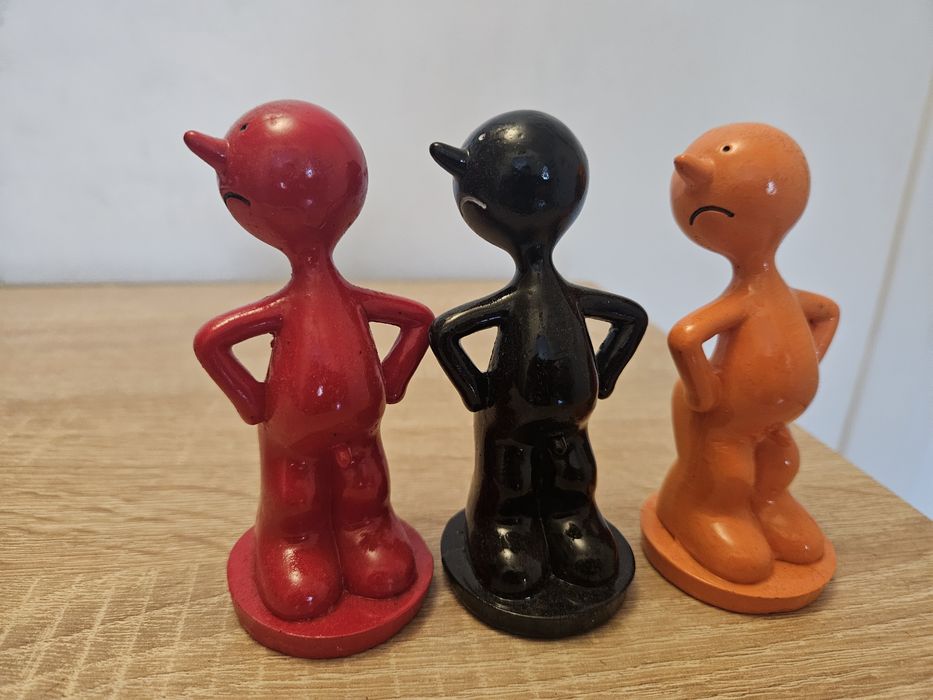 3 szt Figurka ozdobna ludziki zabawna unikalna dekoracja