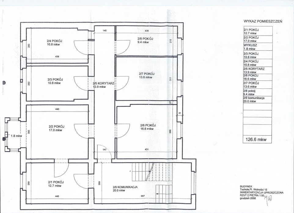 Biura do wynajęcia - centrum miasta Tuchola