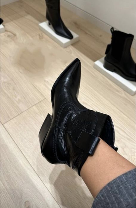 Massimo dutti козаки, чоботи, ботинки