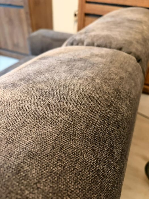 Szary duży narożnik Agata