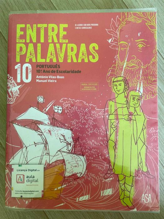 Entre palavras 10 Português 10º Ano e caderno de atividades