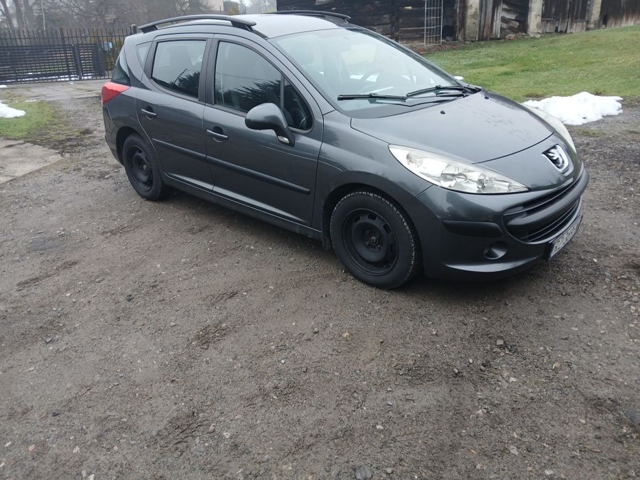 Peugeot 207sw 2008r 1,4 70kw benzyna roczny gaz STAG