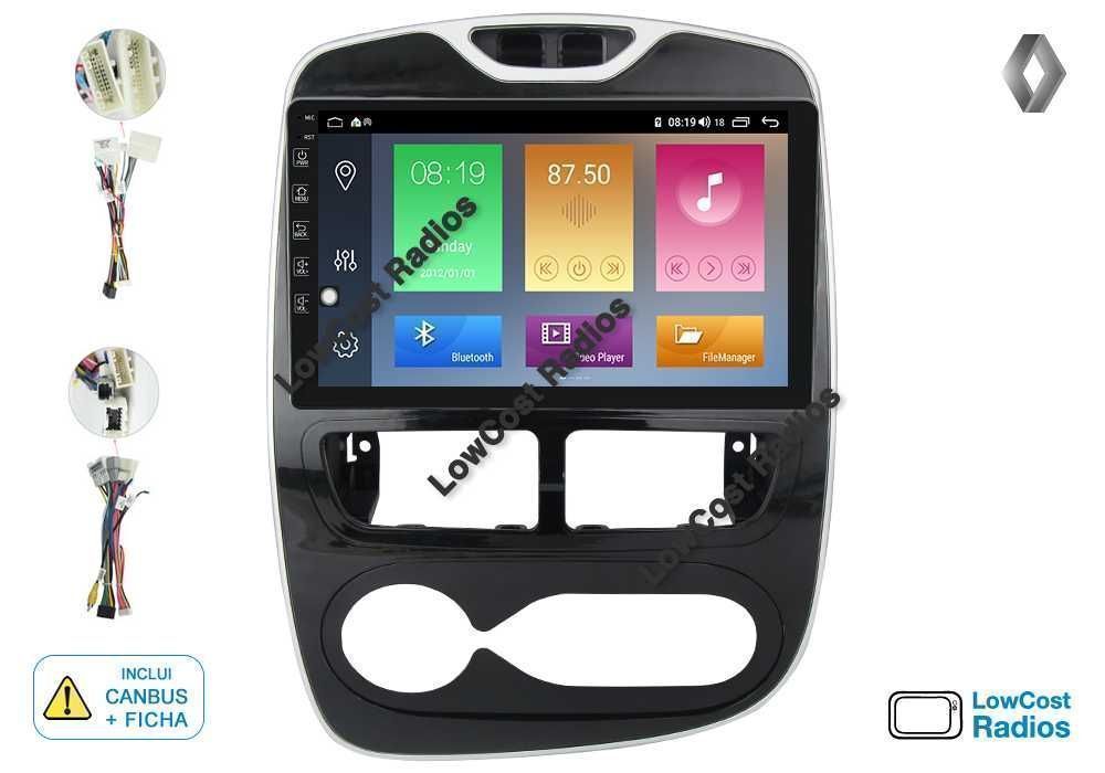 *(NOVO) Auto Rádio GPS ANDROID Renault | Clio 4 | ZOE | FICHA + CANBUS | CARPLAY • ANDROID AUTO