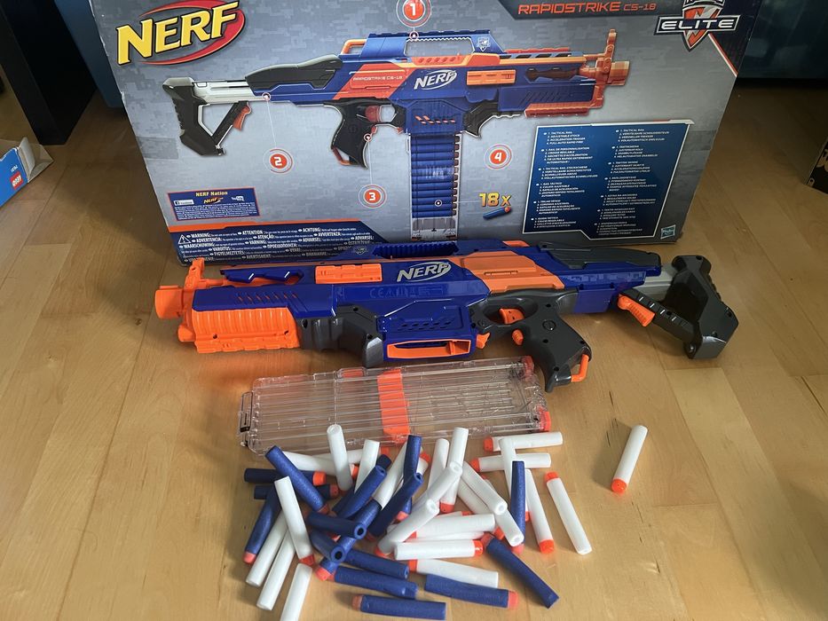 Nerf automatyczny rapidstrike cs-18