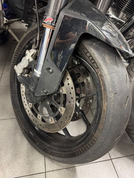 Ktm duke 790 acidentada