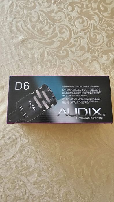 Audix D6 Drum Kick Microphone
